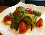 「オクラのスパイス炒め」～旬の夏野菜とスパイスのマッチング